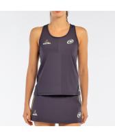 Майка женская Bullpadel ADRES (карбоновый черный)