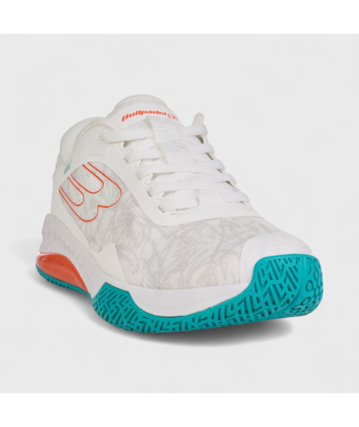 Кроссовки женские Bullpadel IONIC W 25I (белый/оранжевый)