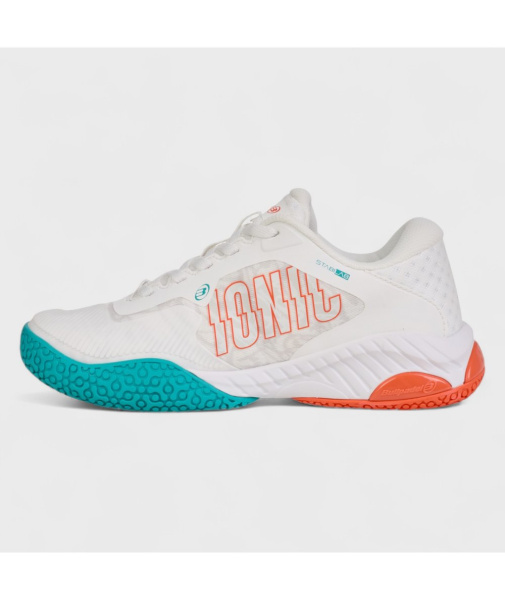 Кроссовки женские Bullpadel IONIC W 25I (белый/оранжевый)