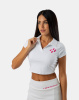 Поло женское Hirostar Crop Polo (Белый)