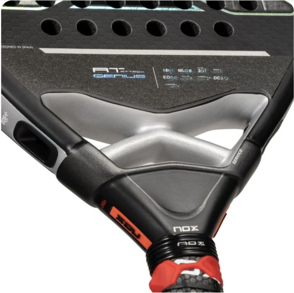 Ракетка NOX Agustin Tapia AT Genius Attack 18K 2024