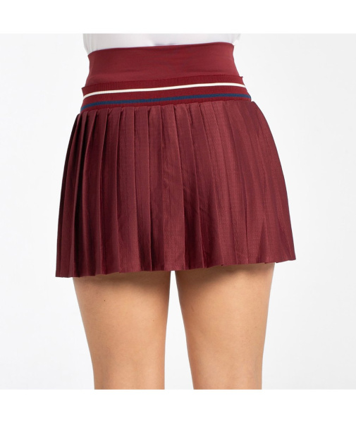 Юбка женская Bullpadel ATRIA (бордовый)