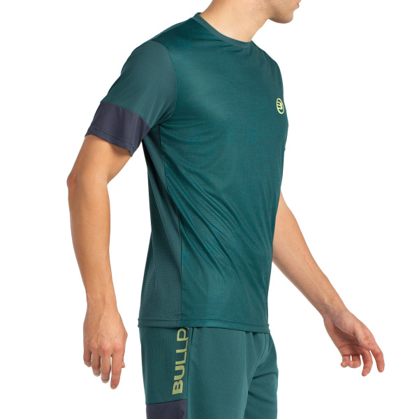 Футболка мужская Bullpadel LEIDO (темно зеленый)