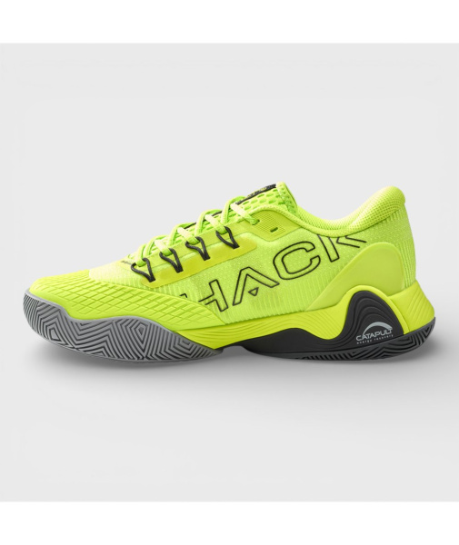 Кроссовки мужские Bullpadel HACK VIBRAM 26V (неоновый желтый)