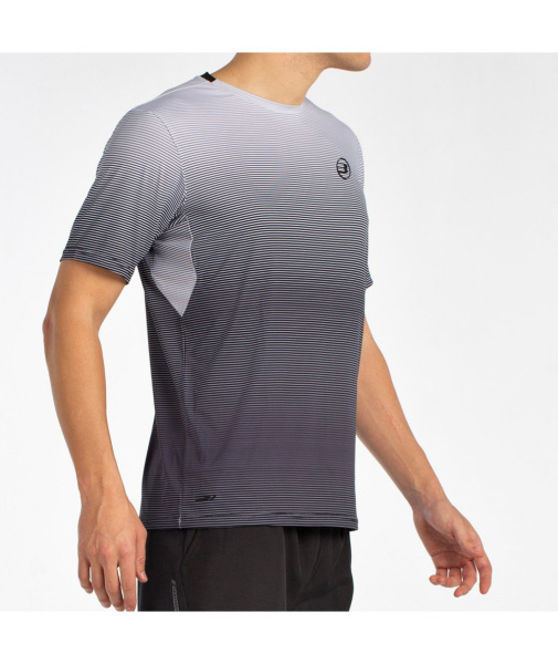 Футболка мужская Bullpadel MUSICA (градиент черный белый)