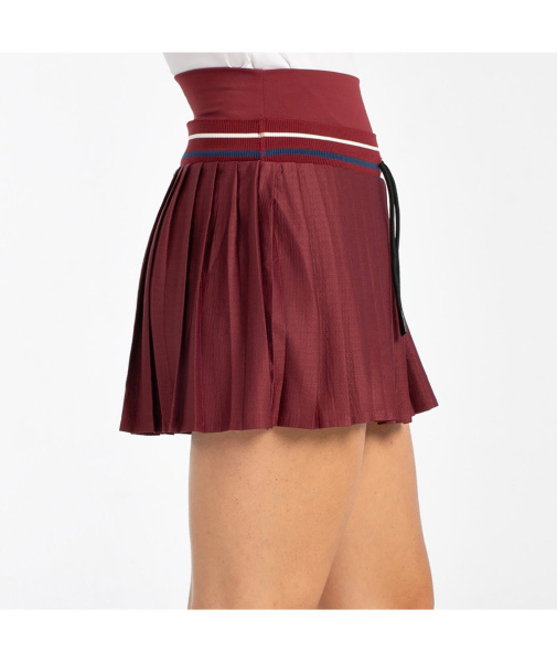 Юбка женская Bullpadel ATRIA (бордовый)